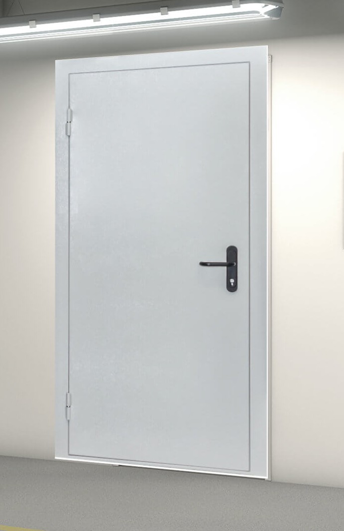 Противопожарные одностворчатые двери